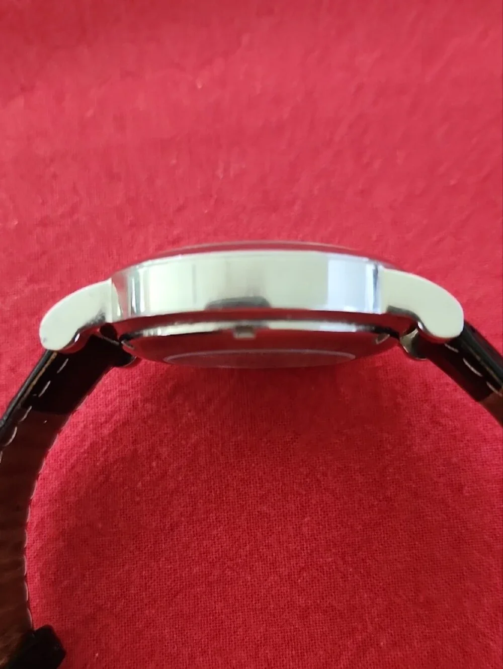 Stauer P14824A-BLK 22 Jewels Automatic Wristwatch - Black Dial
